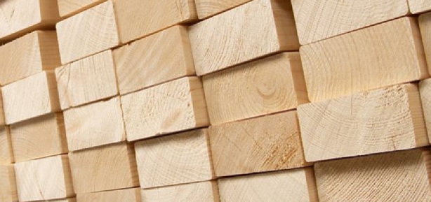 vuren houten balken